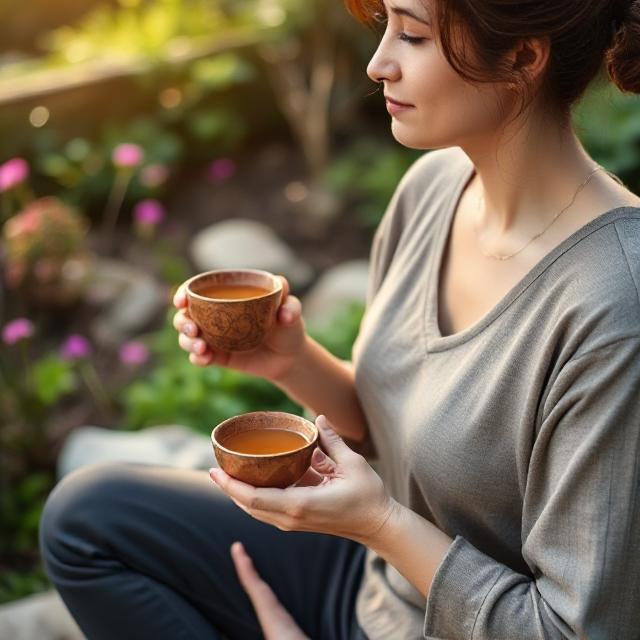 Uklidňující čaj na tlak